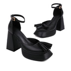 European And American Style Tassel High Heels For Women