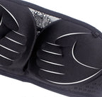 Gathering adjustable strap bra