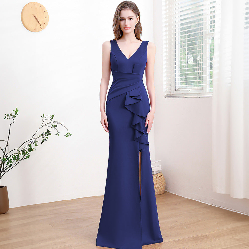 Evening Gown For Women High-end Elegant Simple And Light Luxury
