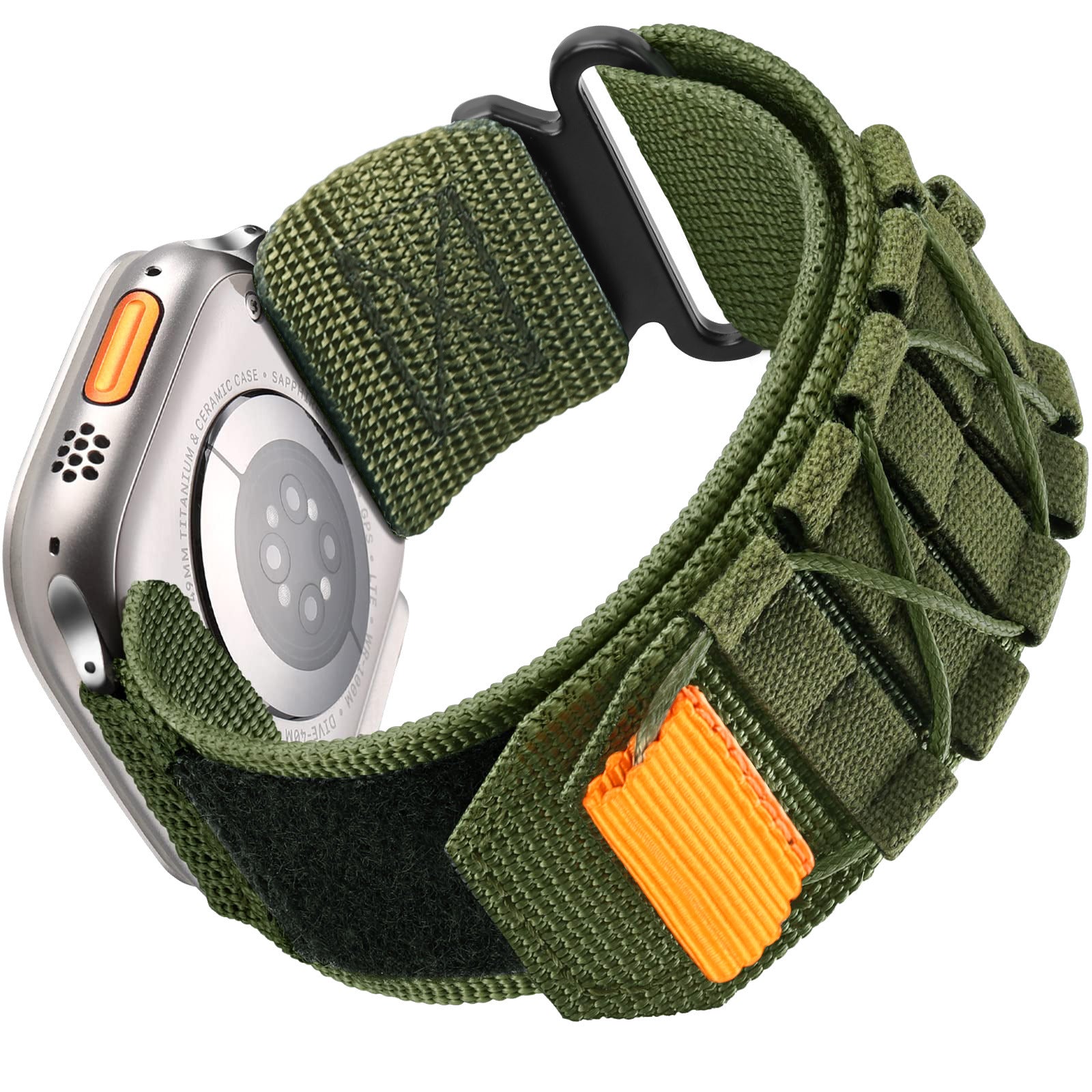 Applicable Watch Iwatch Series Strap Loop Nylon Canvas Strap Sports Outdoor