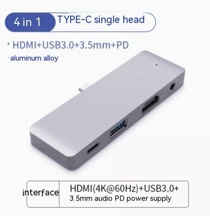 Adapter Multi-port External USB Drive Pad Connects To A Mobile Hard Drive