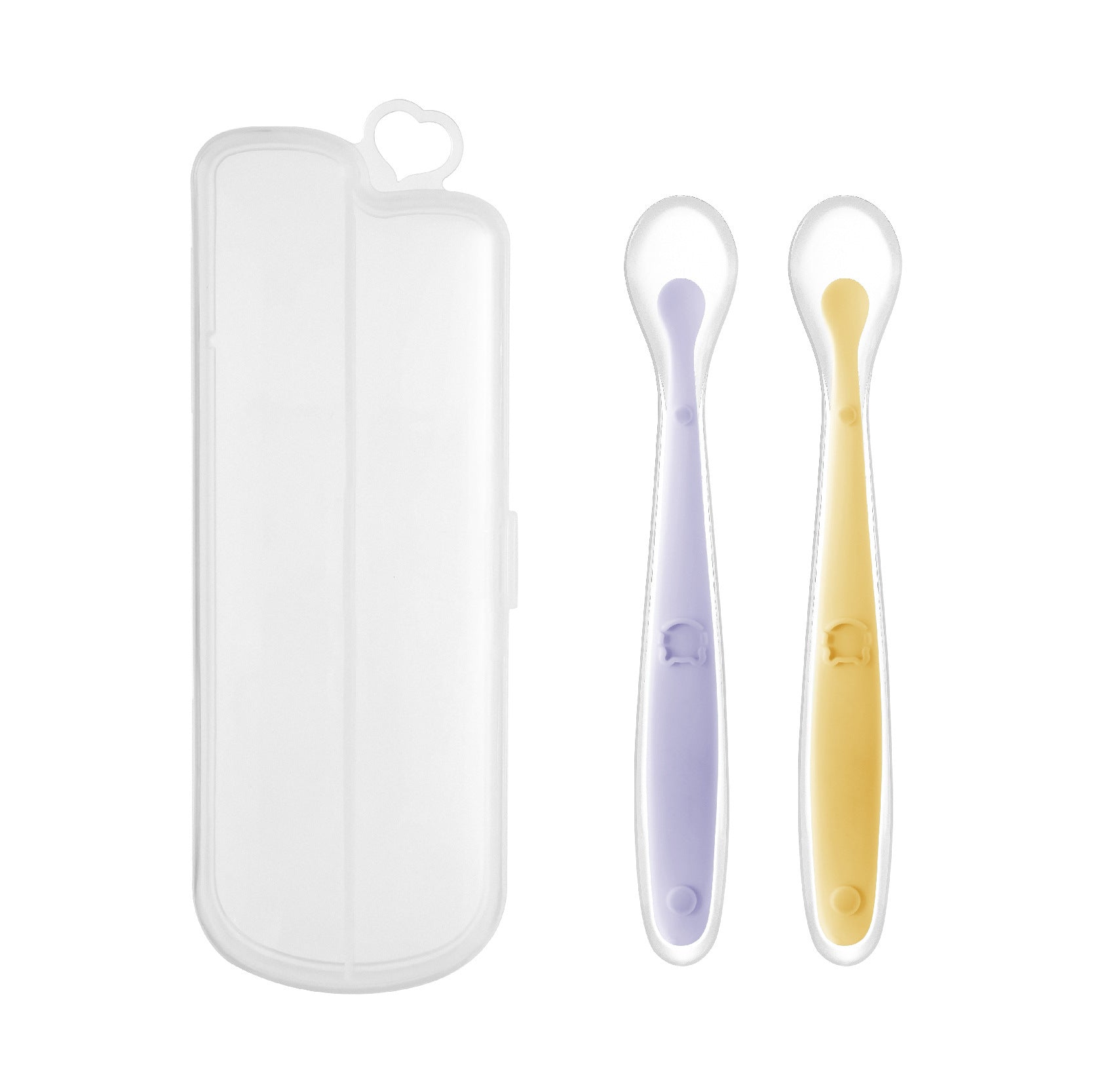 Baby Food Supplement Silicone Spoon