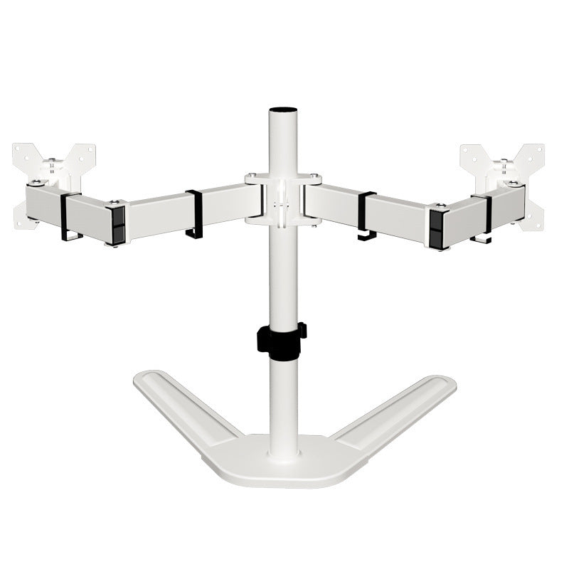Dual-screen Display Horizontal And Vertical Screen Rotating Riser Base Bracket