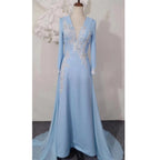 Light Luxury Minority Temperament Long Sleeve Performance Costume