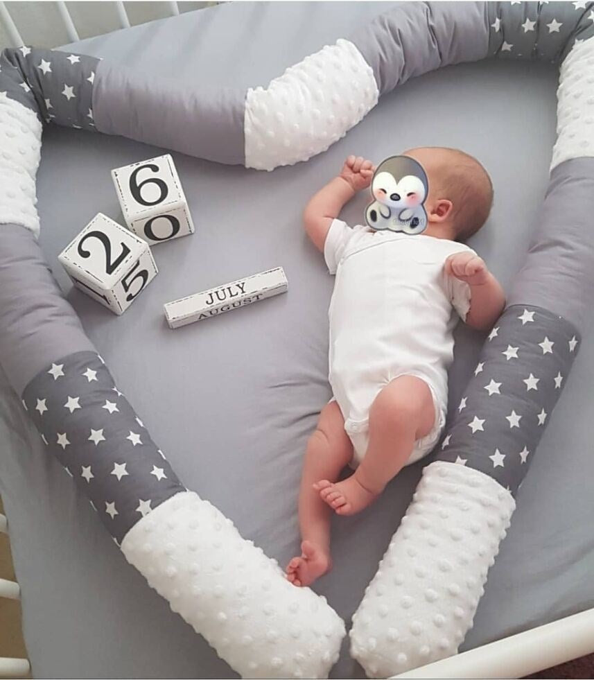 Cotton round crib fence