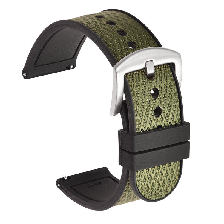 Fashion Minimalist Smart Watch Nylon Silicone Strap