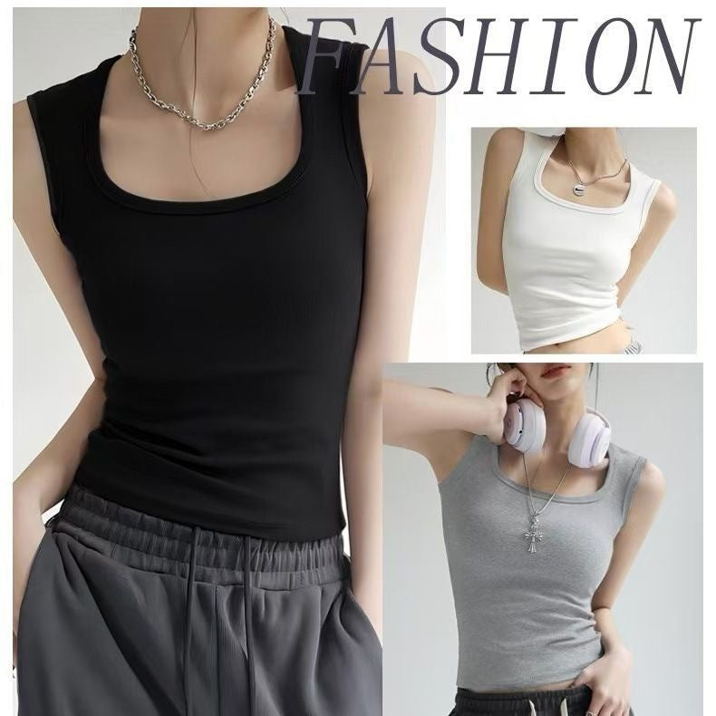Thread Vest Camisole Women's Bottoming Sleeveless T-shirt