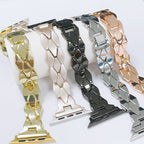 Creative Stainless Steel Diamond Solid Metal Strap