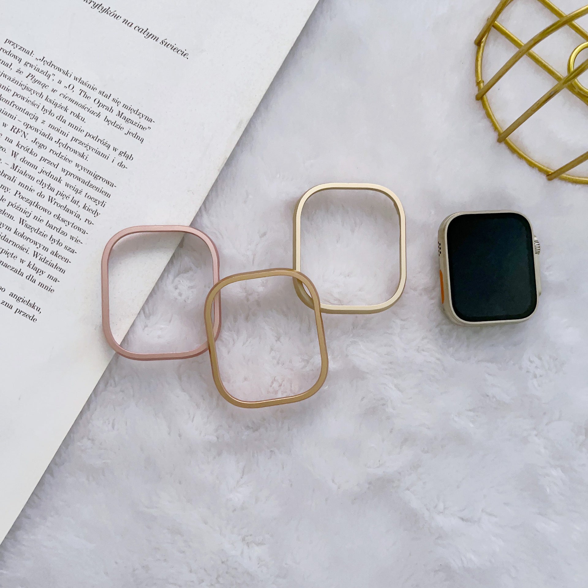 Simple And Lightweight Anti-fall Watch Metal Case